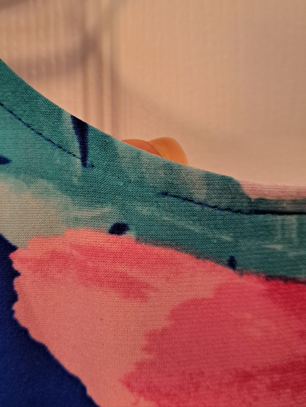 Pappagallo Slinky Hawaiian Floral Dress - Picture 8 of 9